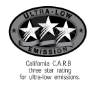 3-star CARB ultra-low emission outboards